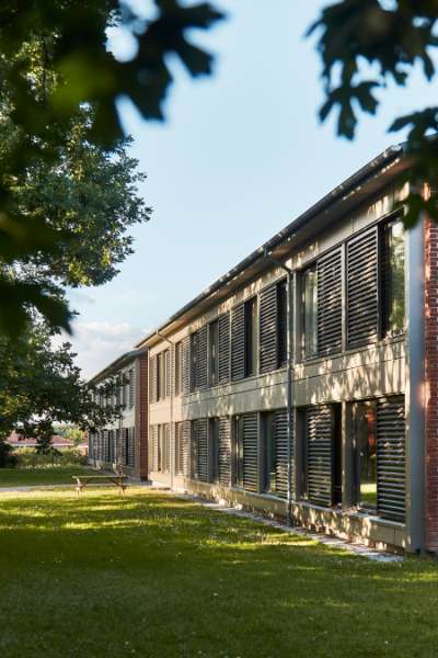 Kloge hoveder får facaden beskyttet med aluminiumskassetter fra DS Stålprofil, Vilhelm Kiers Kollegium, Snogebæksvej 11-21, 8210 Århus